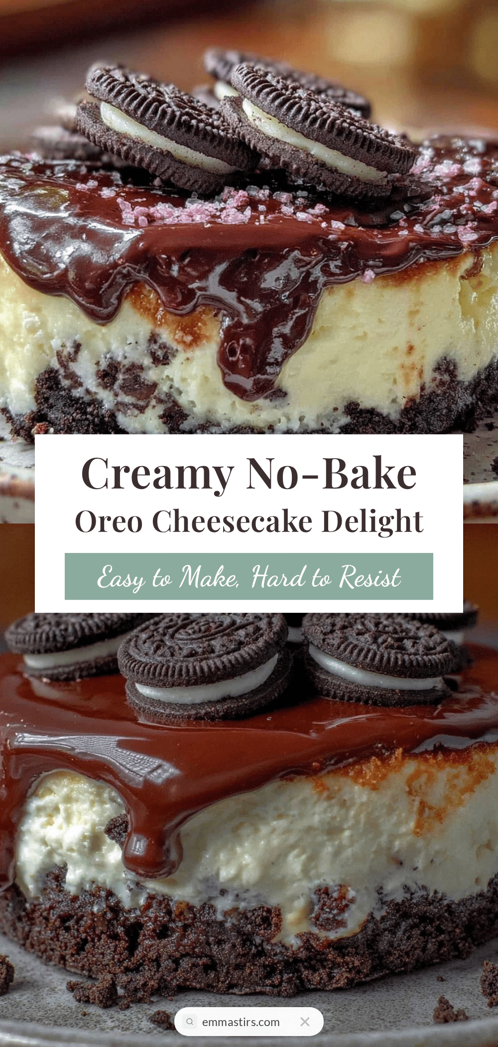 no-bake Oreo cheesecake recipe
