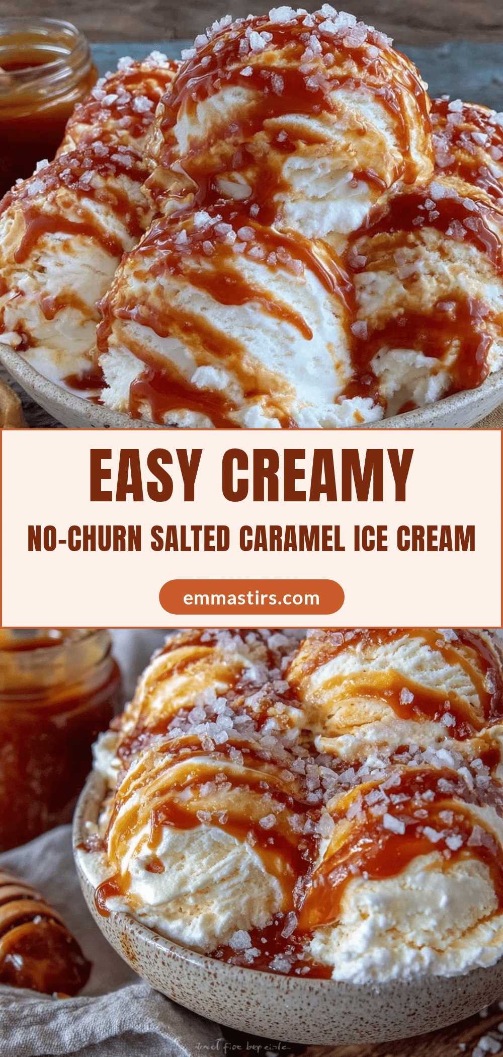 no-churn salted caramel ice cream recipe