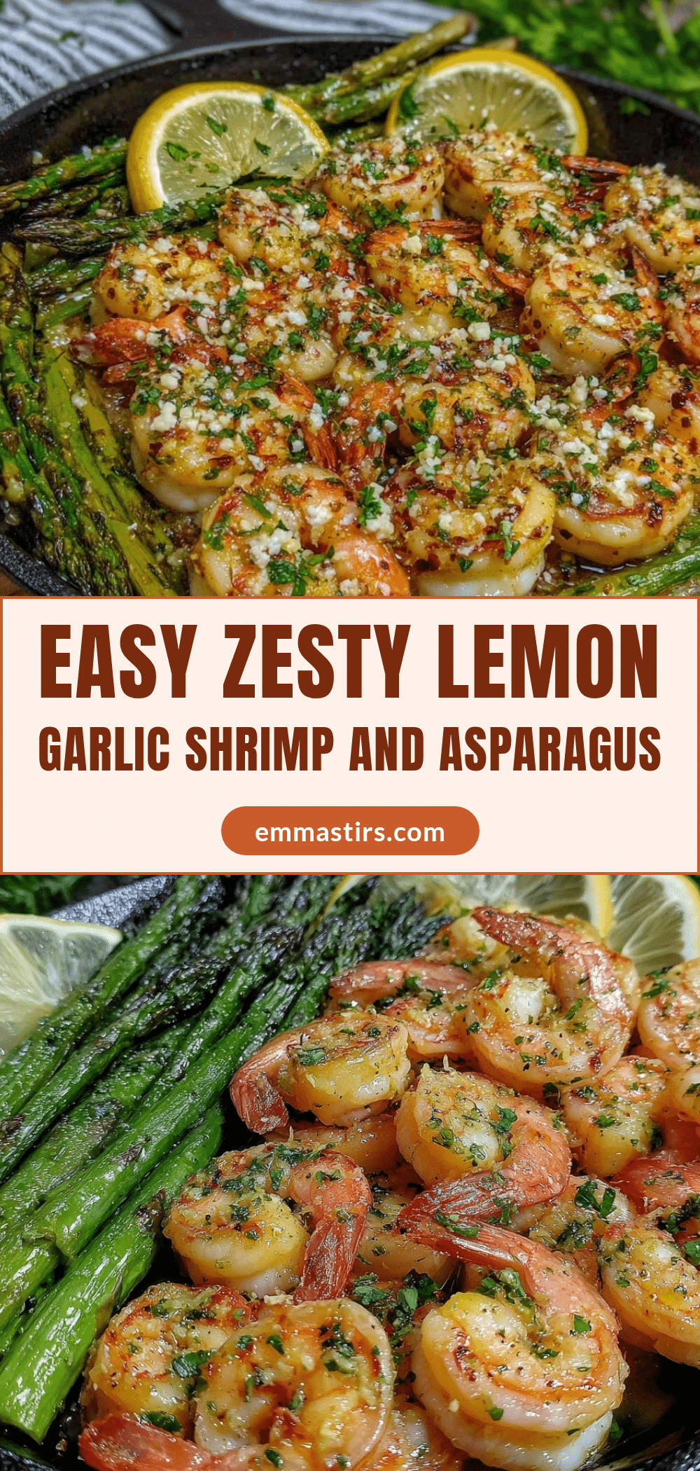 one-pan lemon garlic shrimp recipe