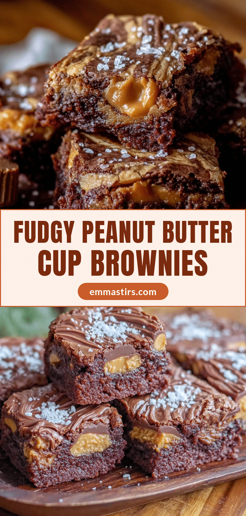 peanut butter cup brownies recipe