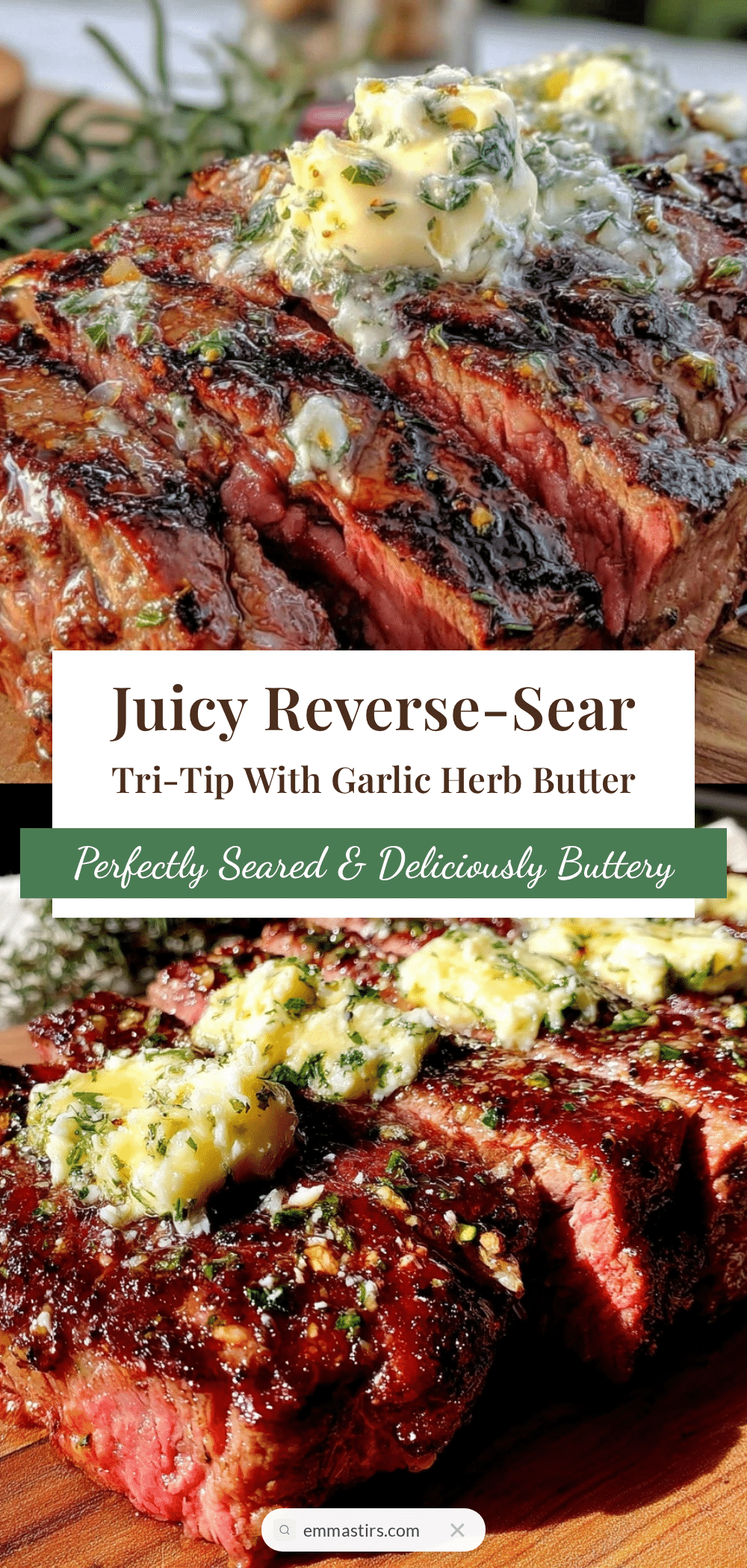 reverse-sear tri-tip recipe