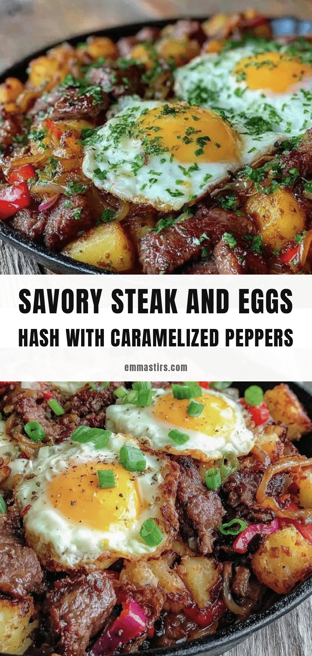 steak and eggs hash recipe