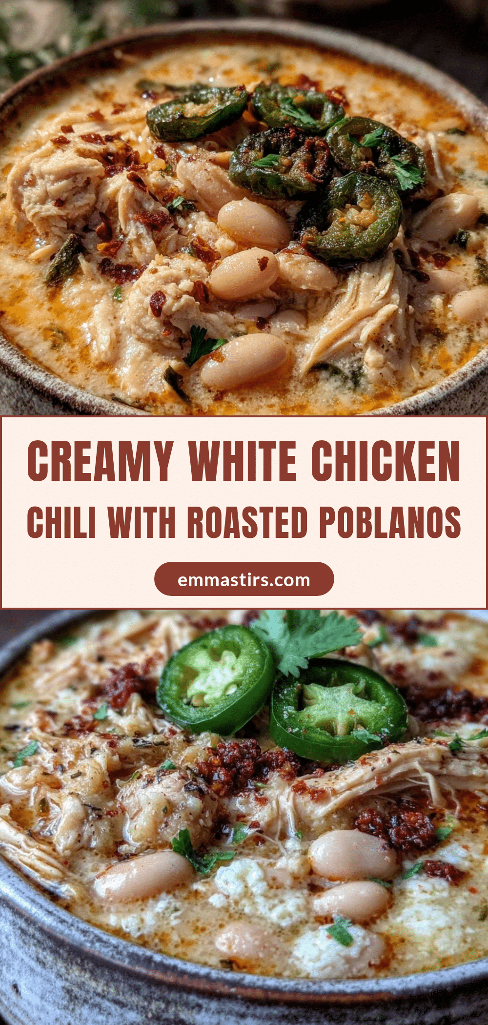 creamy white chicken chili recipe
