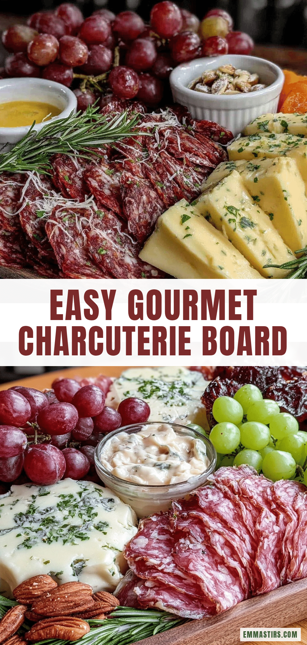 Easy Gourmet Charcuterie Board for Two recipe