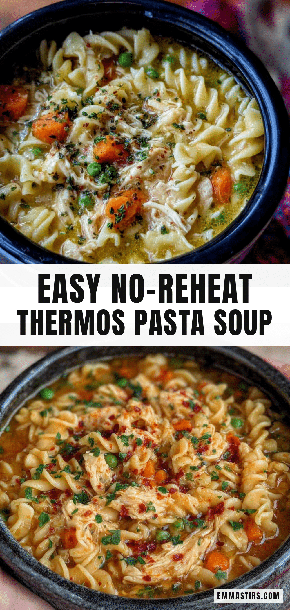 easy thermos pasta soup recipe