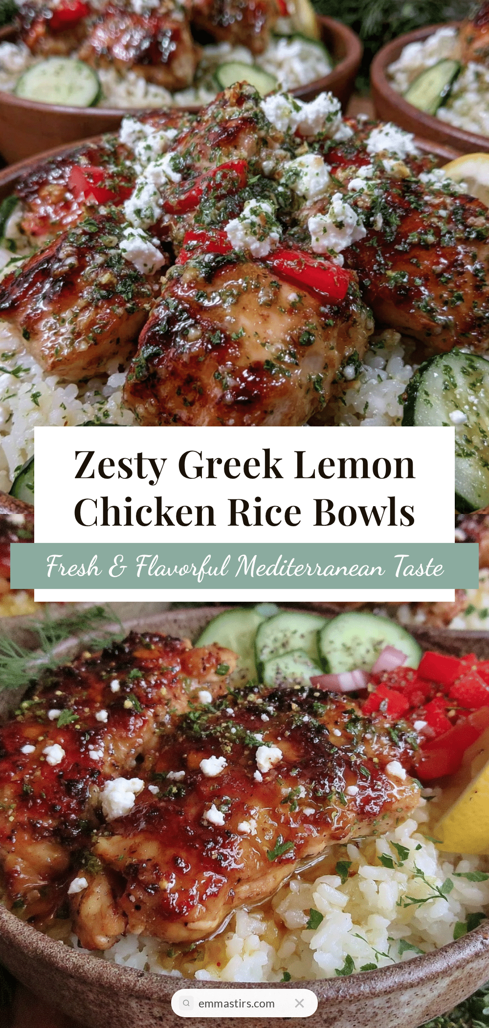 fresh greek lemon chicken recipe