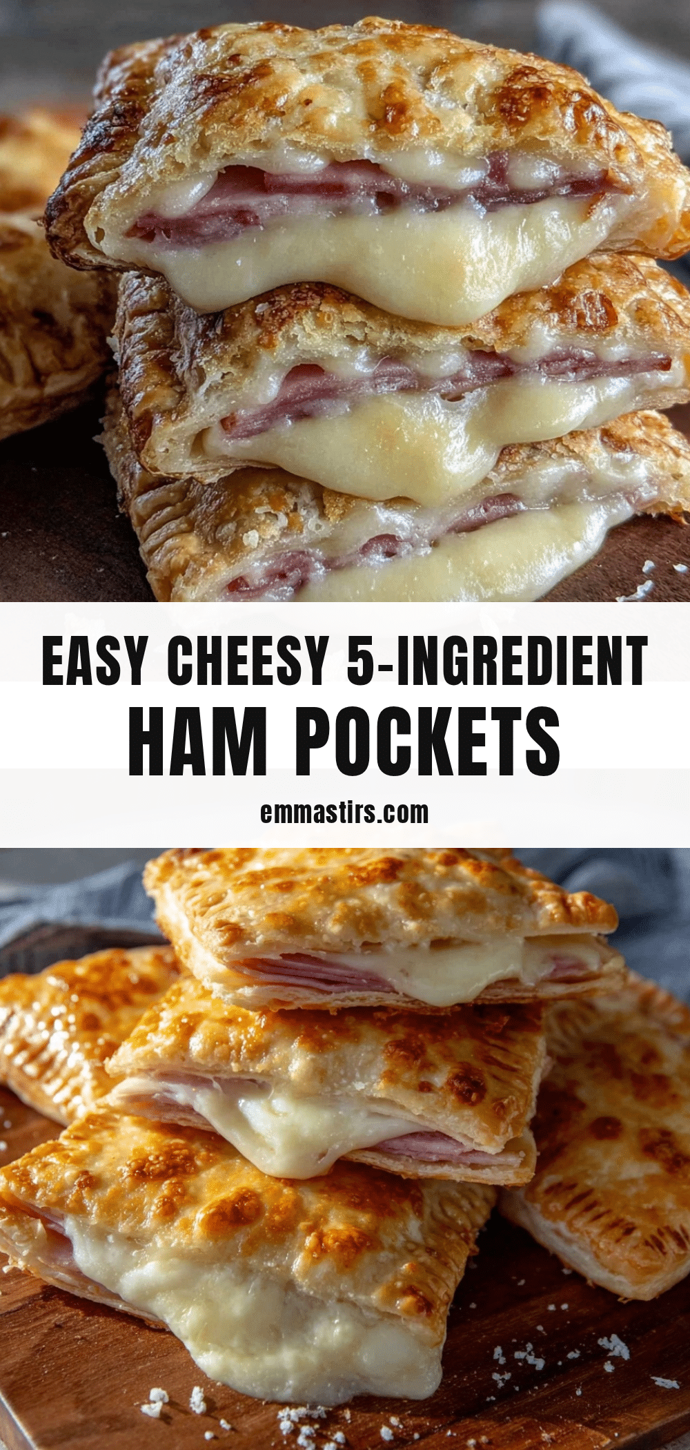 ham and cheese pocket sandwiches recipe