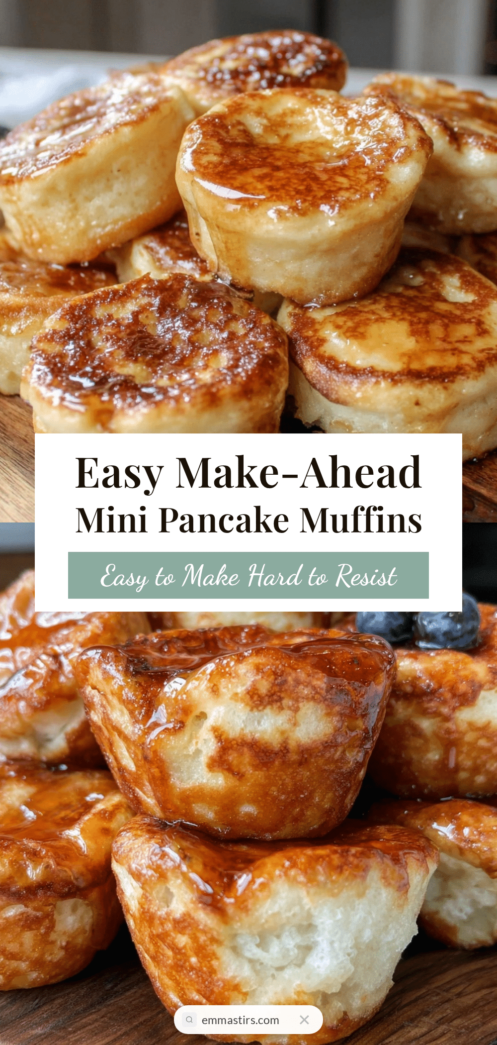 mini pancake muffins recipe