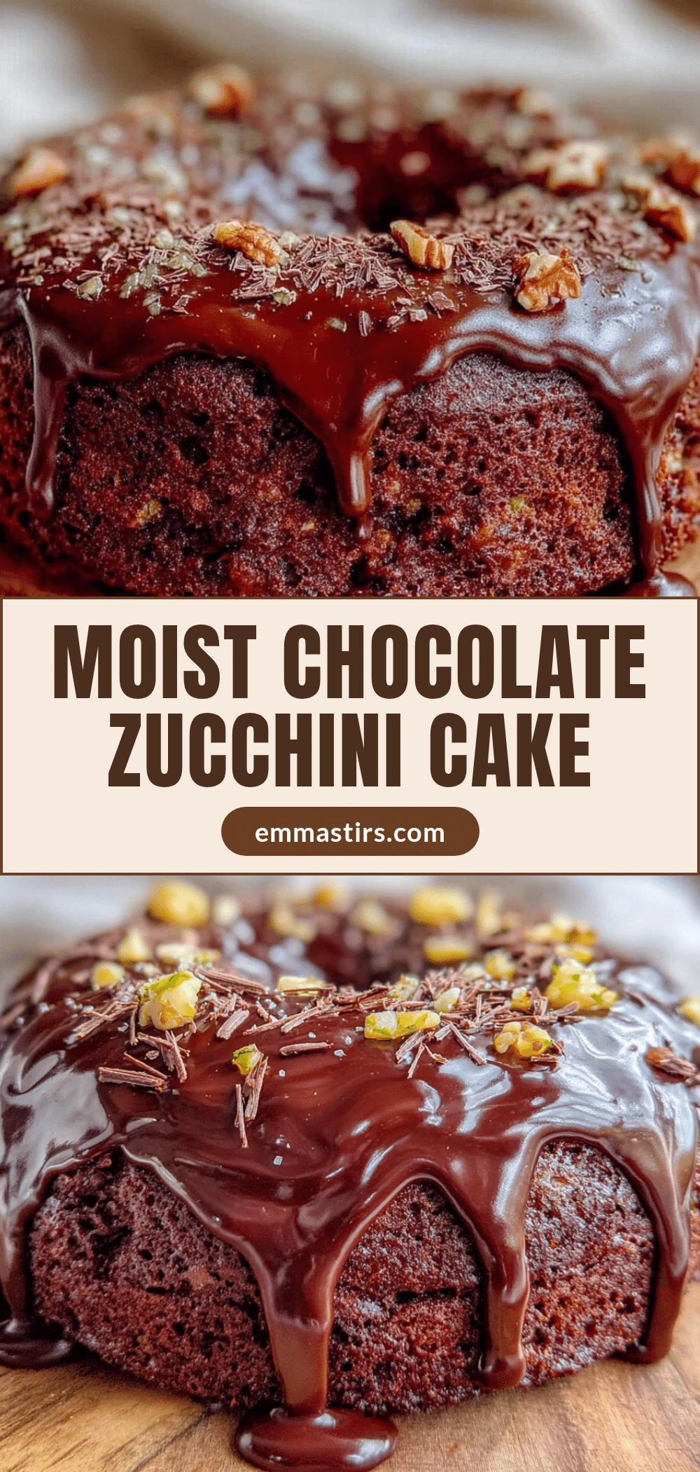 moist chocolate zucchini cake recipe