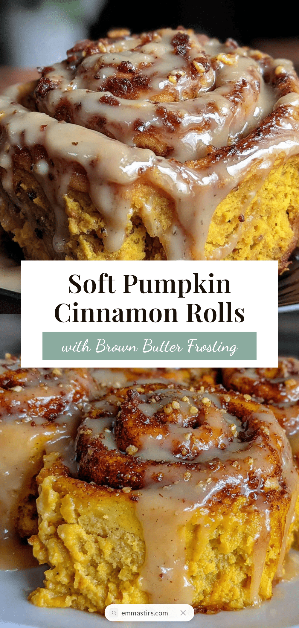 pumpkin cinnamon rolls recipe