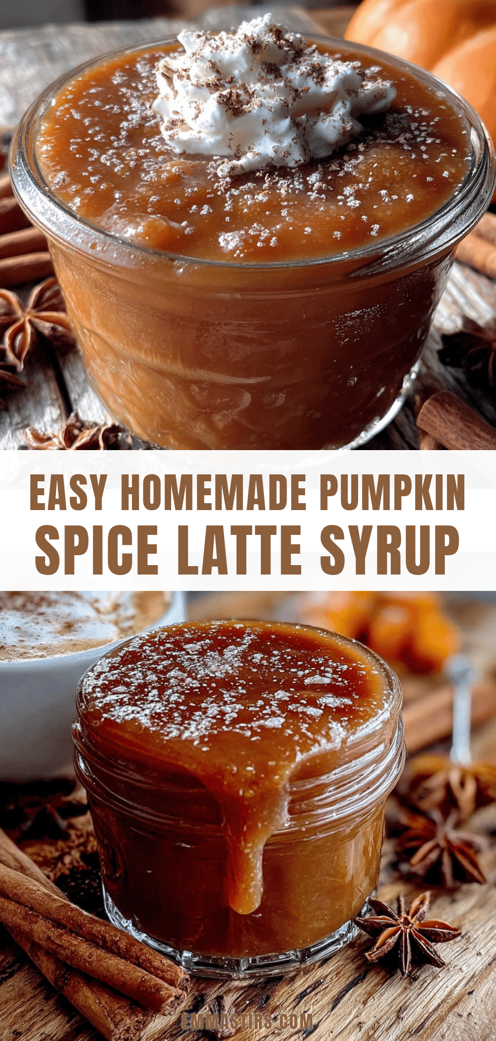 pumpkin spice latte syrup recipe