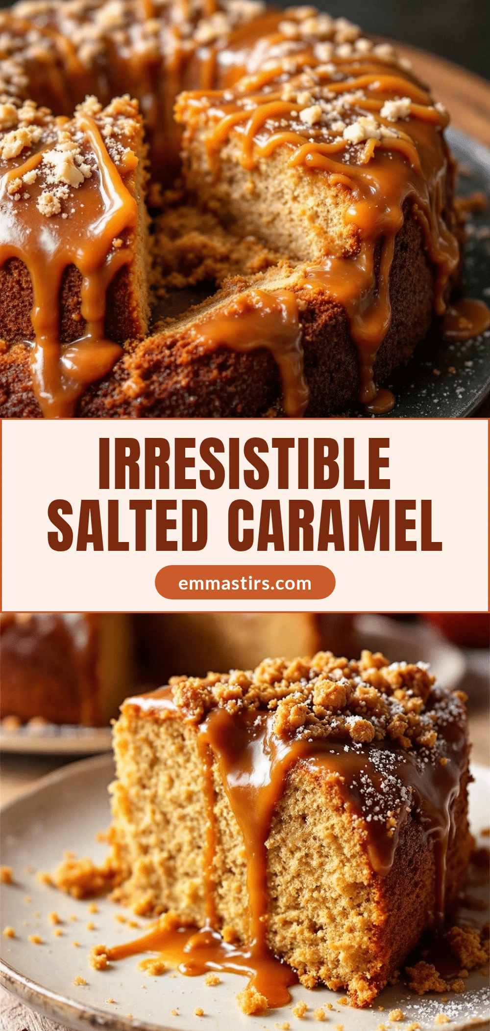 apple cider caramel cake recipe