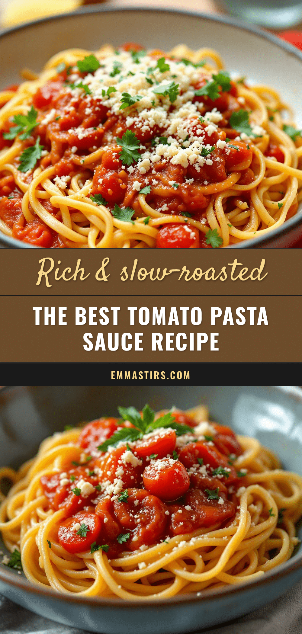 best slow-roasted cherry tomato sauce recipe