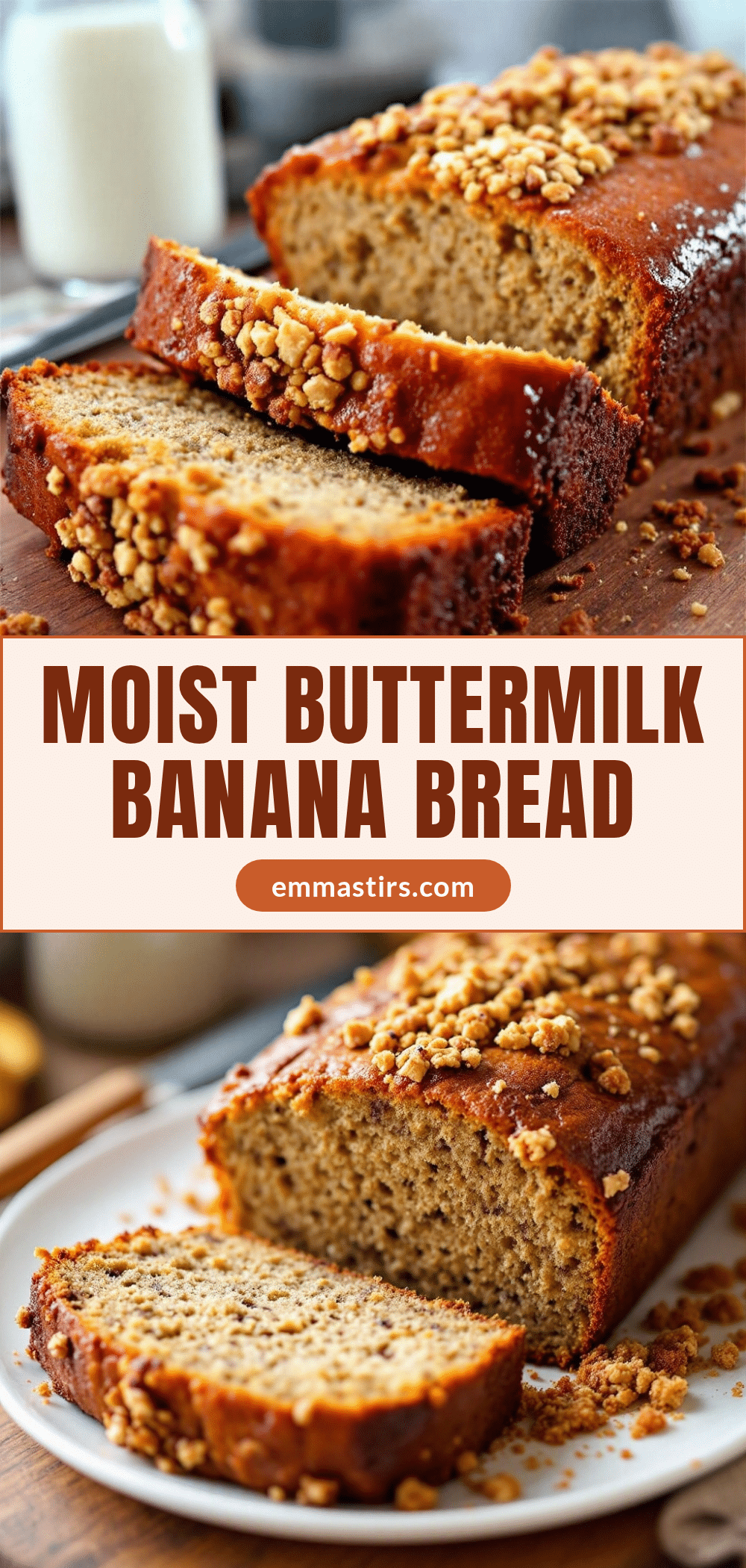 classic southern banana bread with buttermilk recipe