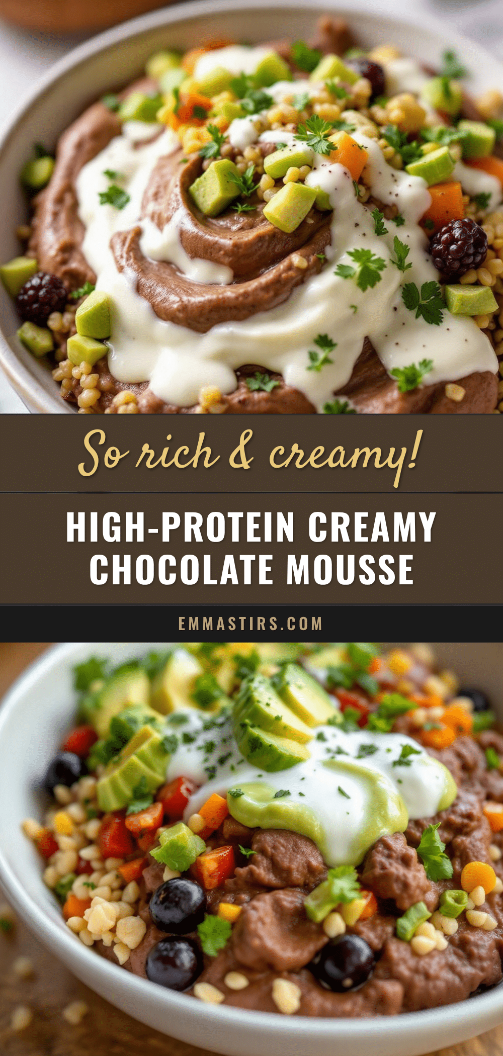 cottage cheese chocolate mousse recipe