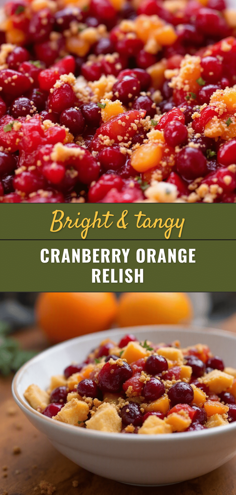 cranberry orange relish recipe