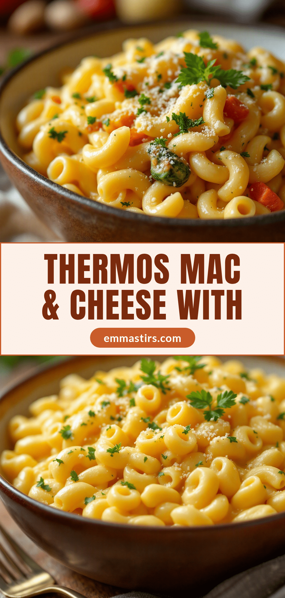 creamy thermos mac and cheese with hidden veggies recipe