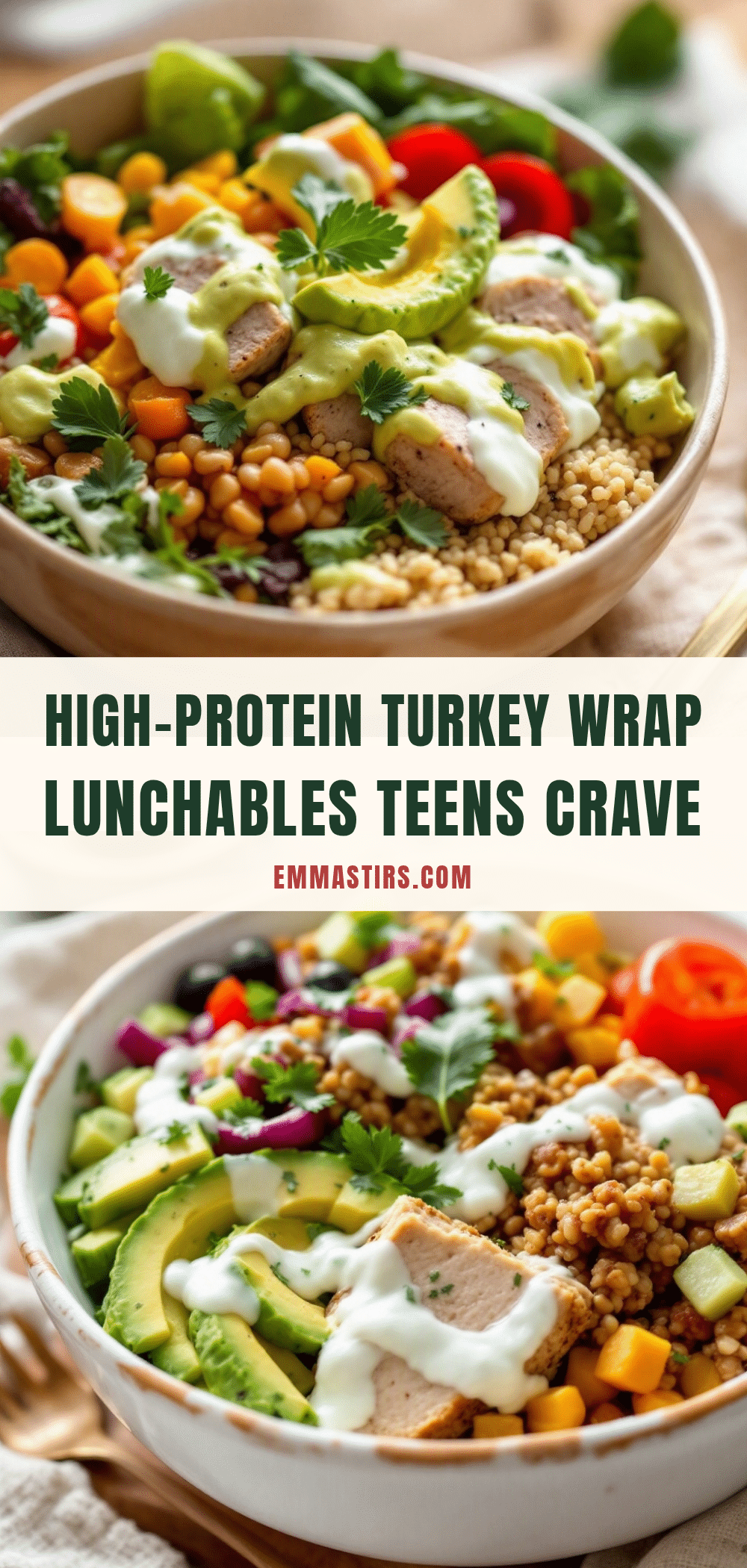 Easy High-Protein Turkey Wrap Lunchables for Teens recipe