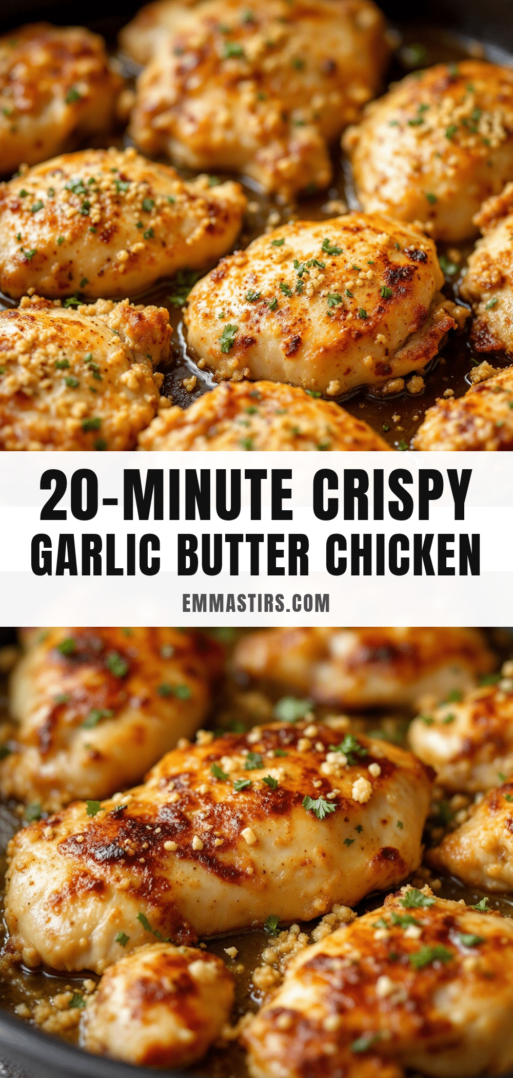 garlic butter chicken thighs recipe