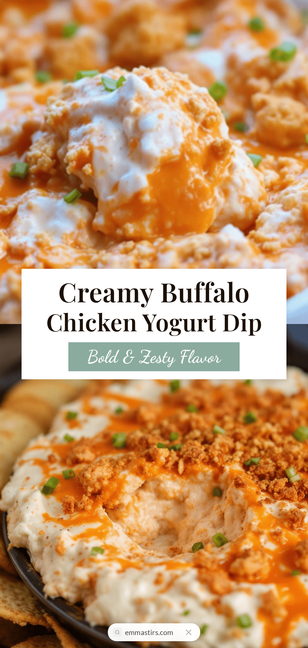 greek yogurt buffalo chicken dip recipe