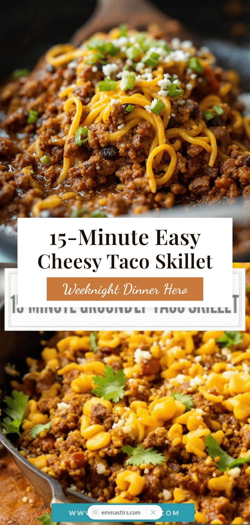 ground beef taco skillet recipe
