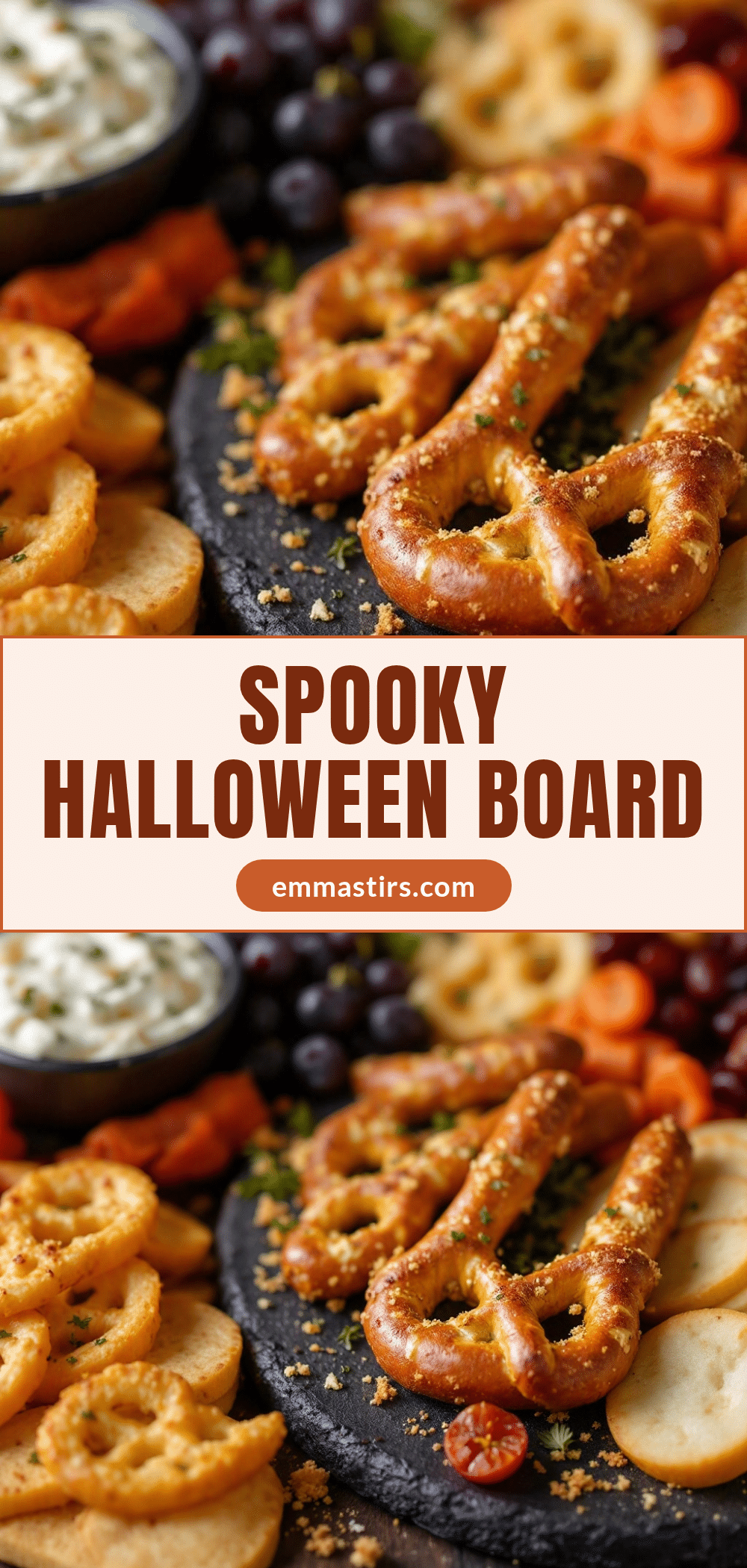 Halloween charcuterie board recipe