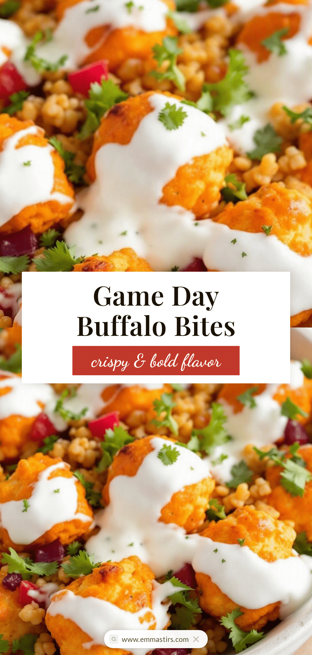 healthy buffalo cauliflower bites recipe