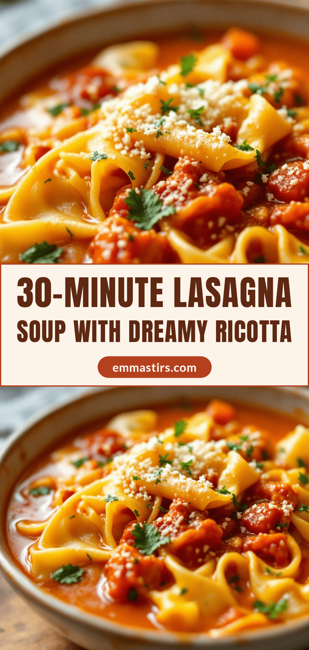 lasagna soup recipe
