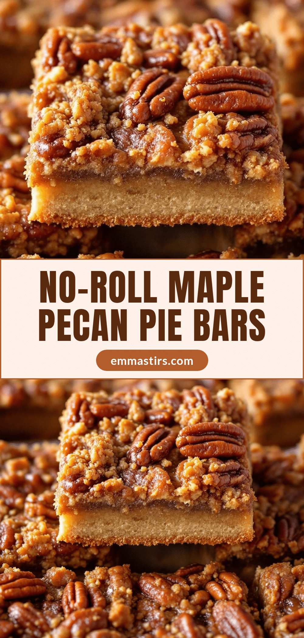 maple pecan pie bars recipe