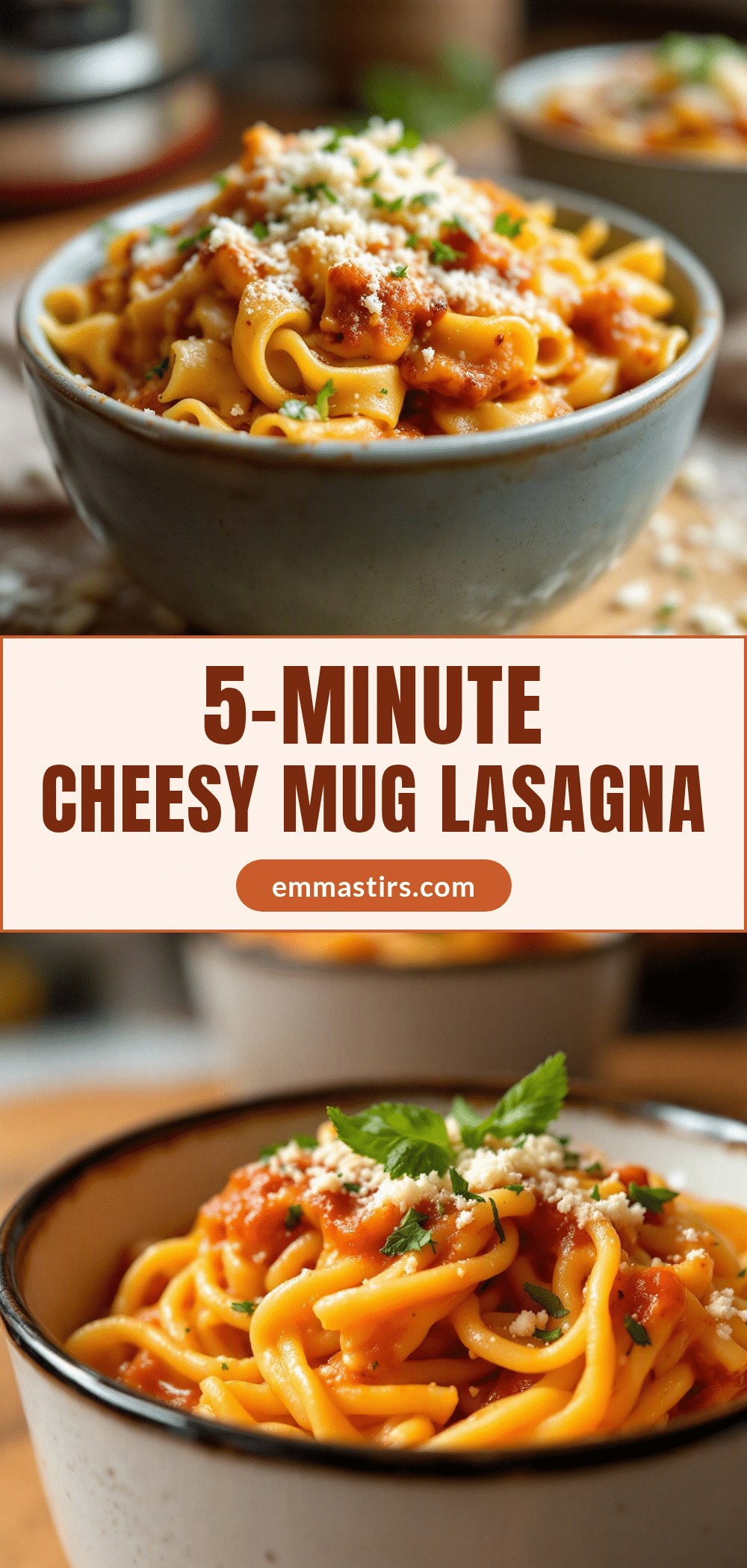 microwave mug lasagna recipe