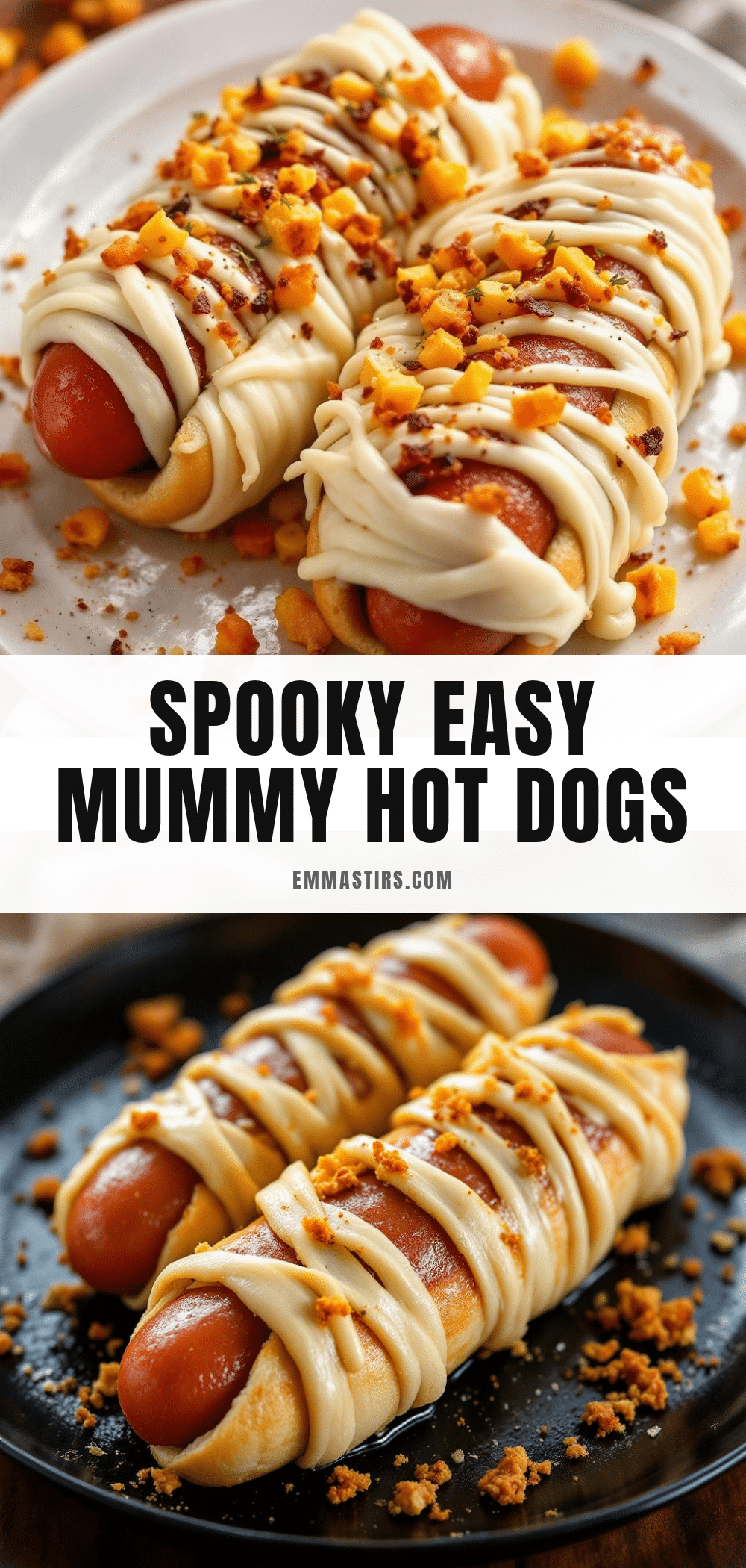 mummy hot dogs recipe