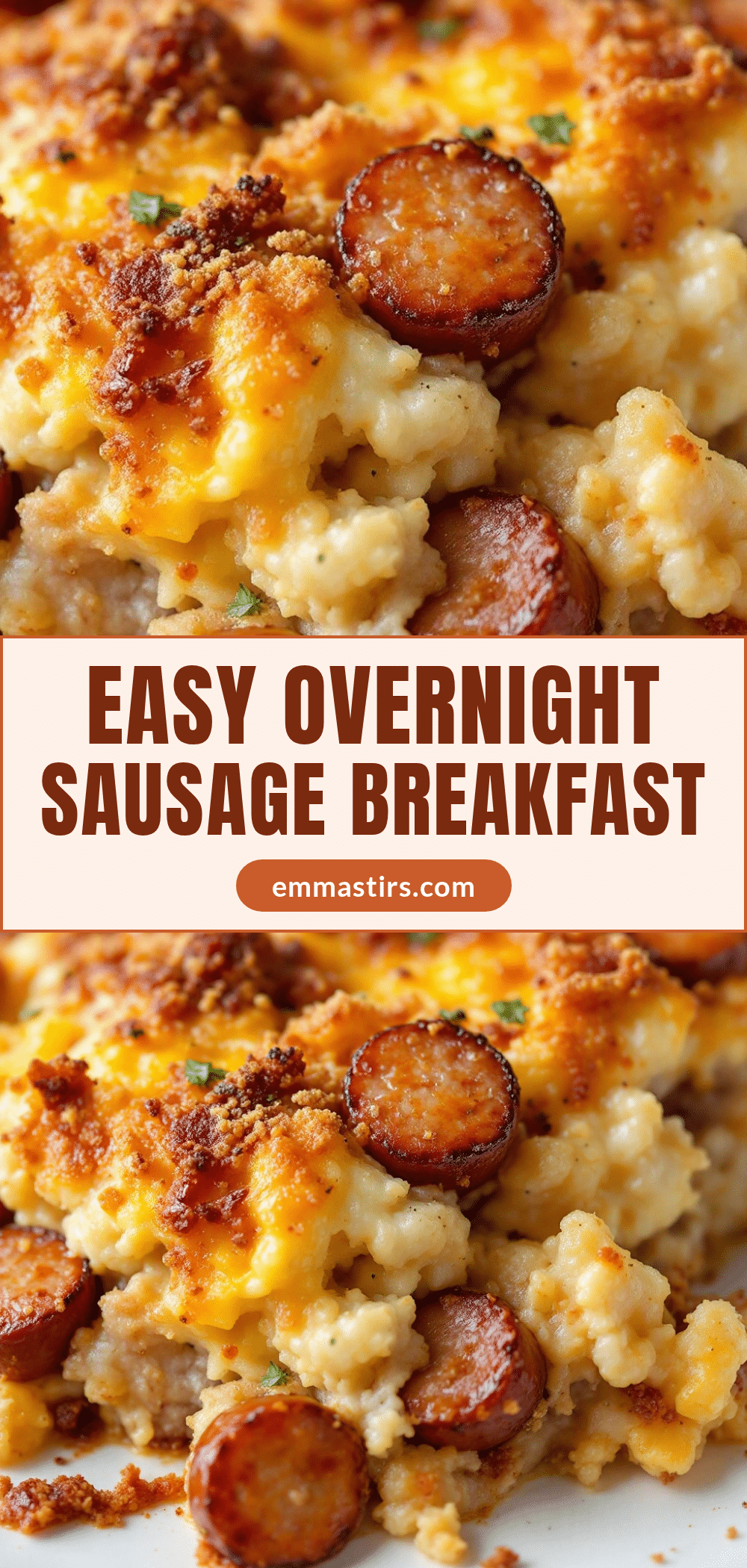 overnight breakfast casserole with sausage recipe