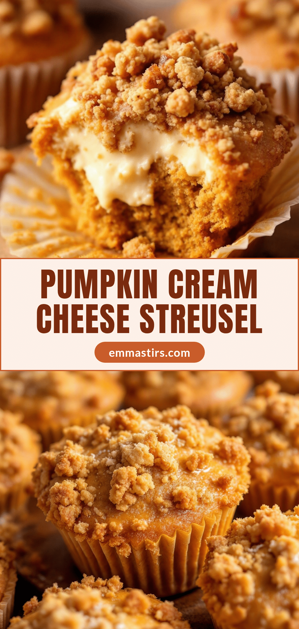 pumpkin cream cheese muffins recipe