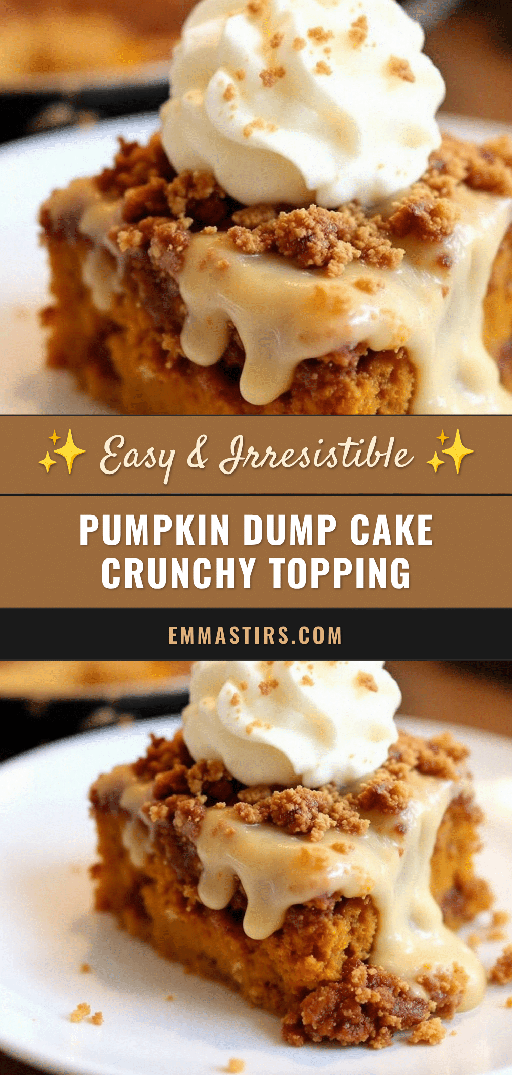 pumpkin dump cake recipe
