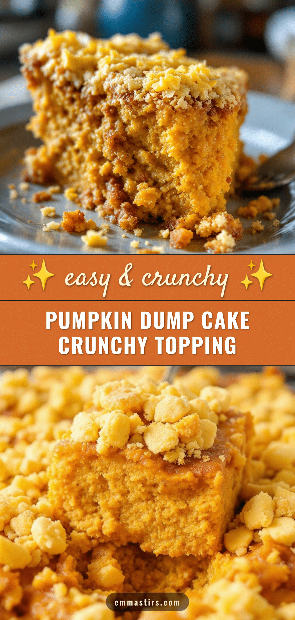 pumpkin dump cake recipe