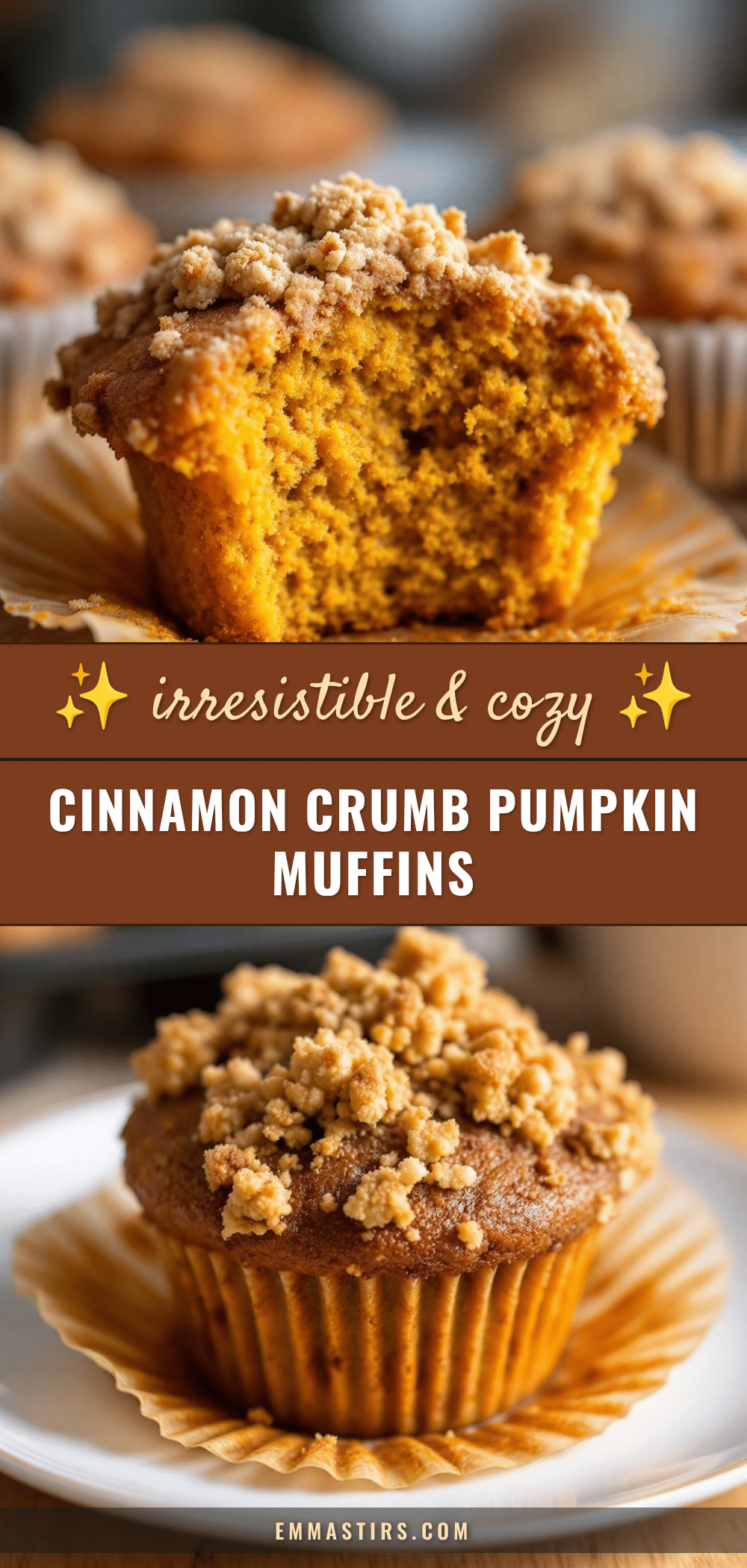 pumpkin streusel muffins recipe