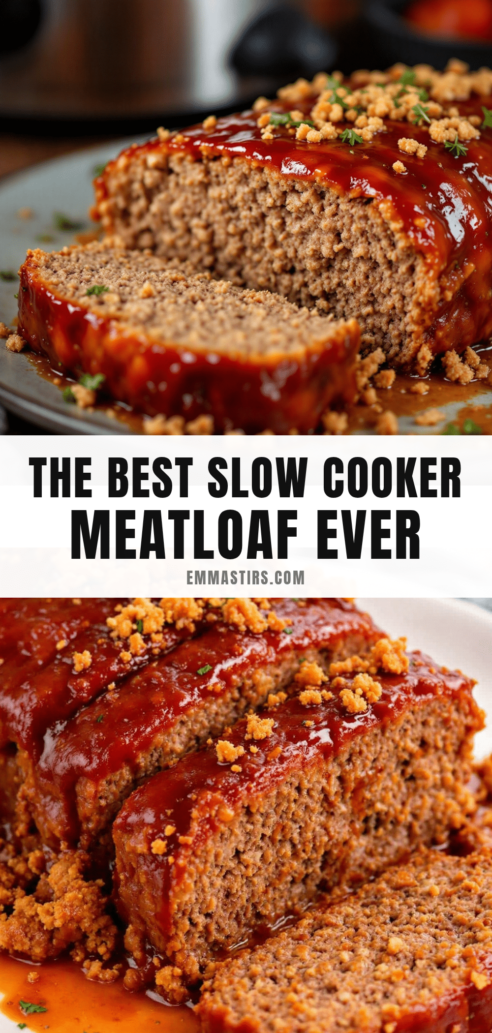 slow cooker meatloaf with brown sugar glaze recipe