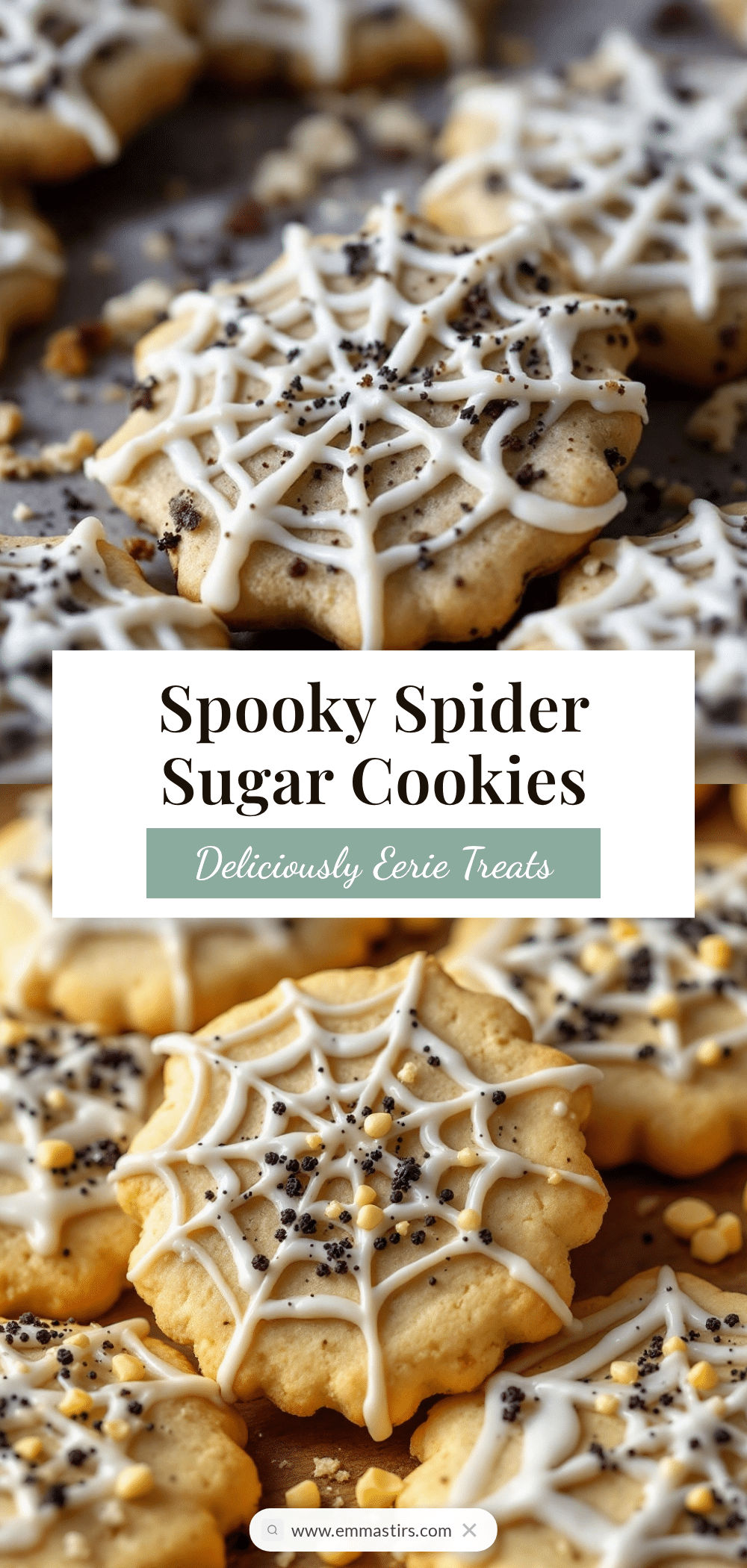 spider sugar cookies recipe