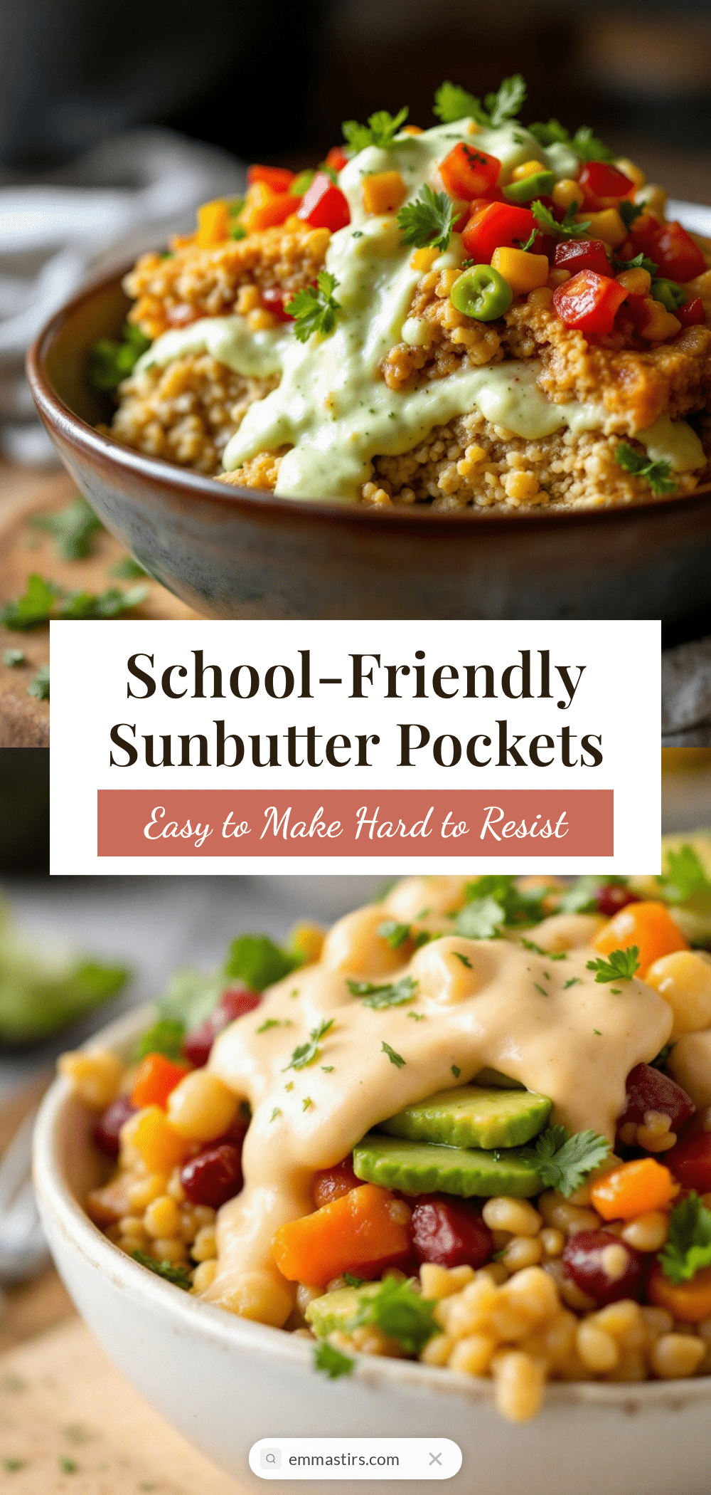sunbutter and jelly pocket sandwiches recipe