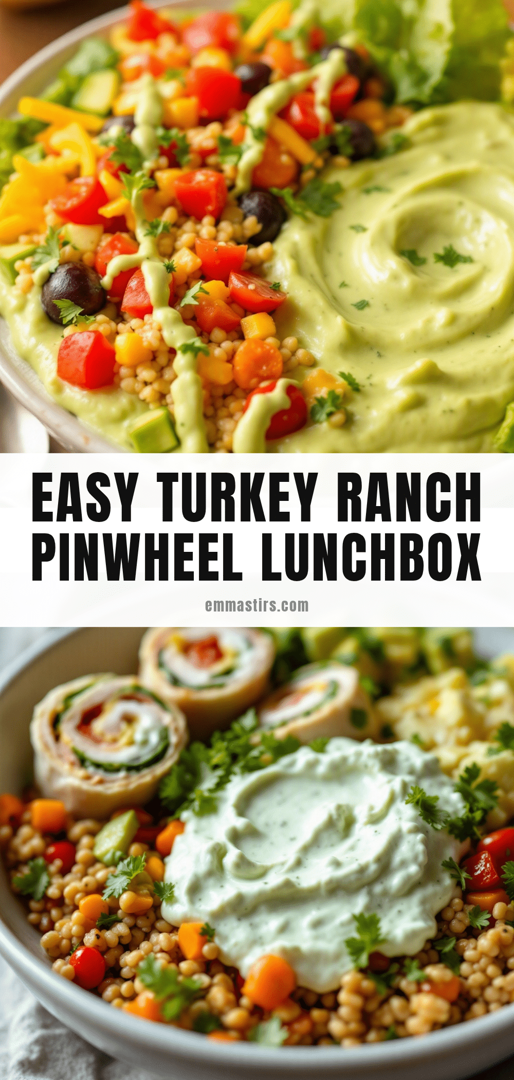 Turkey Ranch Pinwheel Roll-Ups recipe